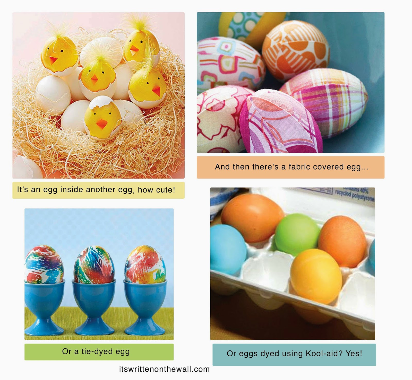 Coloring Easter Egg Ideas
 It s Written on the Wall Need Ideas for Easter Egg Dying