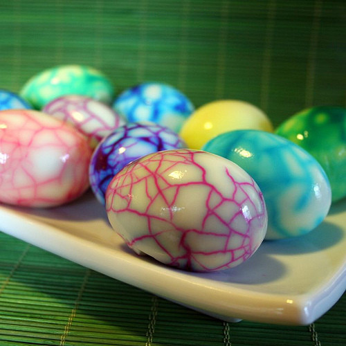 Coloring Easter Egg Ideas
 inkspired musings Easter eggs and decorating a pretty table