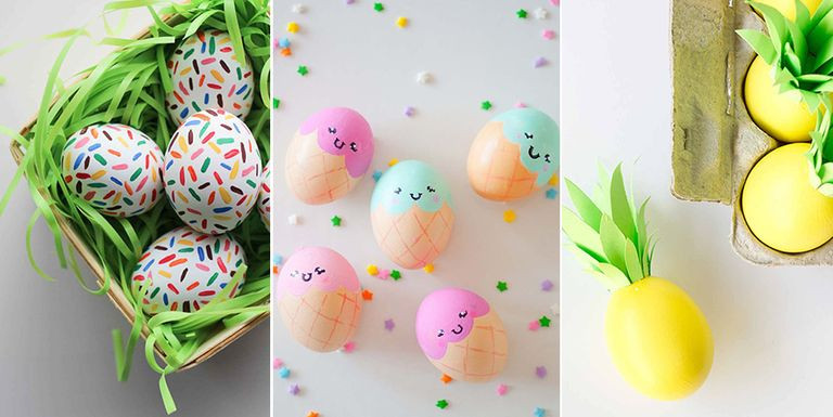 Coloring Easter Egg Ideas
 52 Cool Easter Egg Decorating Ideas Creative Designs for