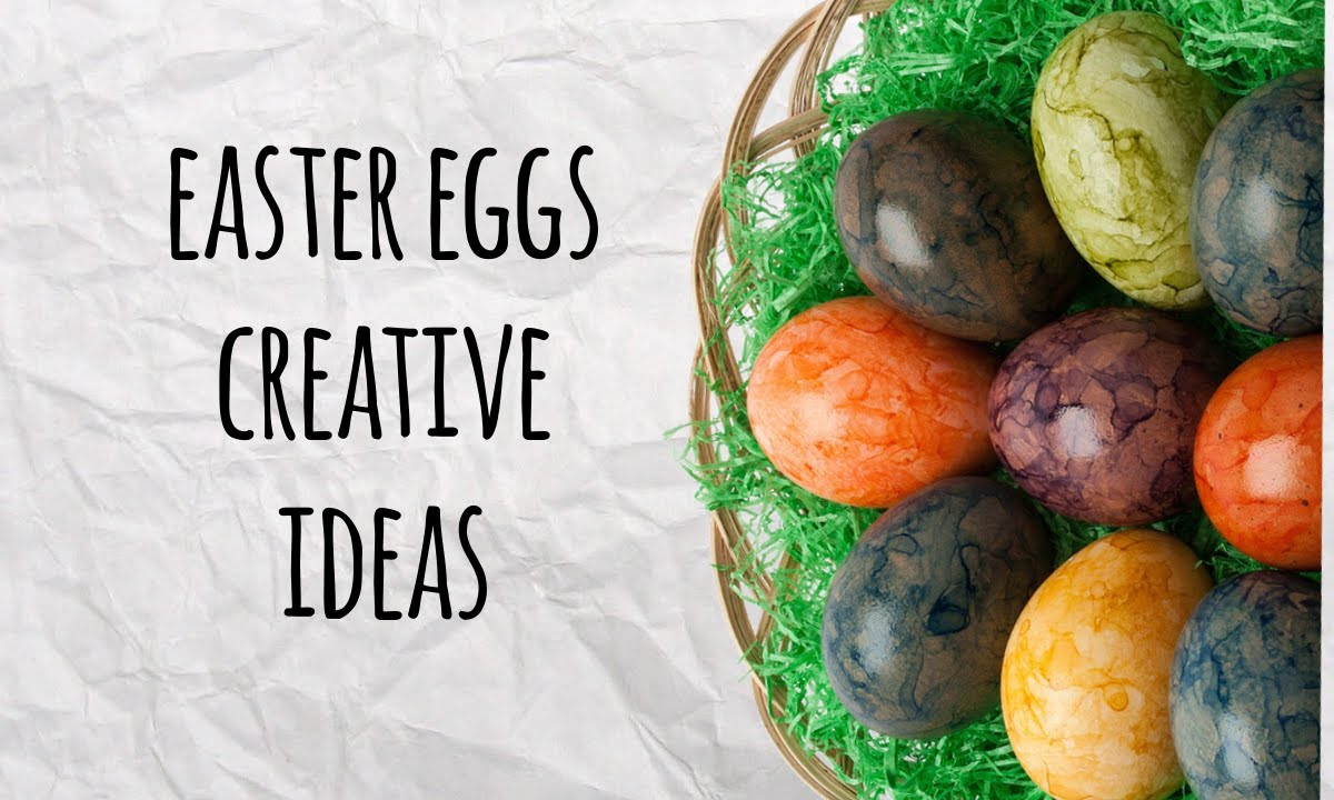 Coloring Easter Egg Ideas
 Easter Eggs Creative Coloring Ideas DIY Egg Decoration
