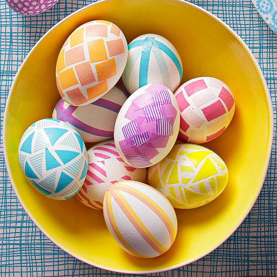 Coloring Easter Egg Ideas
 15 gorgeous Easter egg decorating ideas all about color