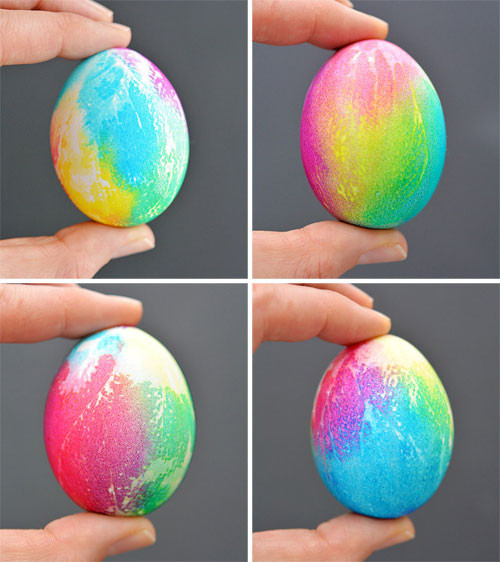 Coloring Easter Egg Ideas
 Tie Dye Easter Eggs