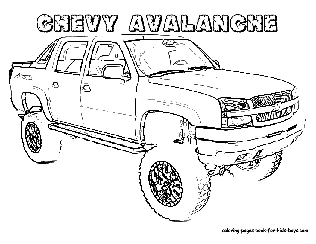 30 Best Ideas Coloring Pages for Boys Trucks - Home, Family, Style and