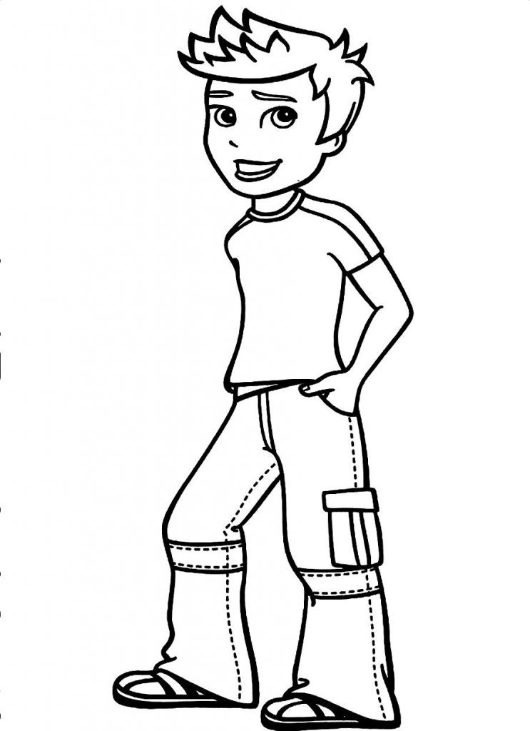 Coloring Sheets For Boys
 Free Printable Boy Coloring Pages For Kids