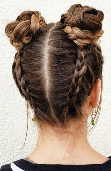 Cool Bun Hairstyles
 20 Stylish Bun Hairstyles That You Will Want to Copy The