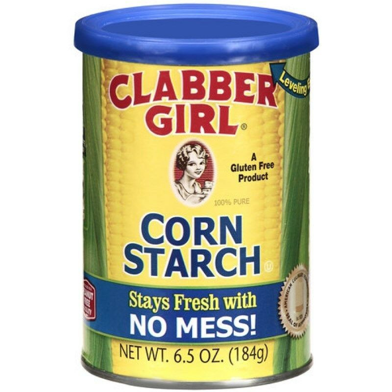 Corn Starch Gluten Free
 CLABBER GIRL Pure CORN STARCH Kosher Gluten Free