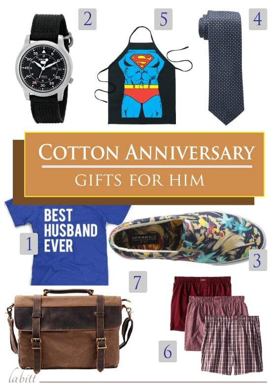 Cotton Anniversary Gift Ideas For Him
 Top 7 Cotton Anniversary Gift Ideas for Him Updated May