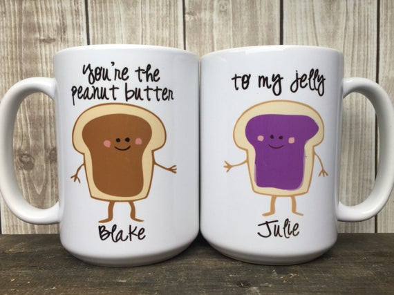 Couple Anniversary Gift Ideas
 Couples Gift Mug Set for Couple Cute Gift Idea Engagement