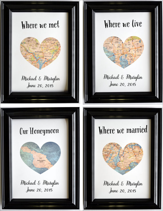 Couple Anniversary Gift Ideas
 Custom Wedding Anniversary Gift For Couples Personalized
