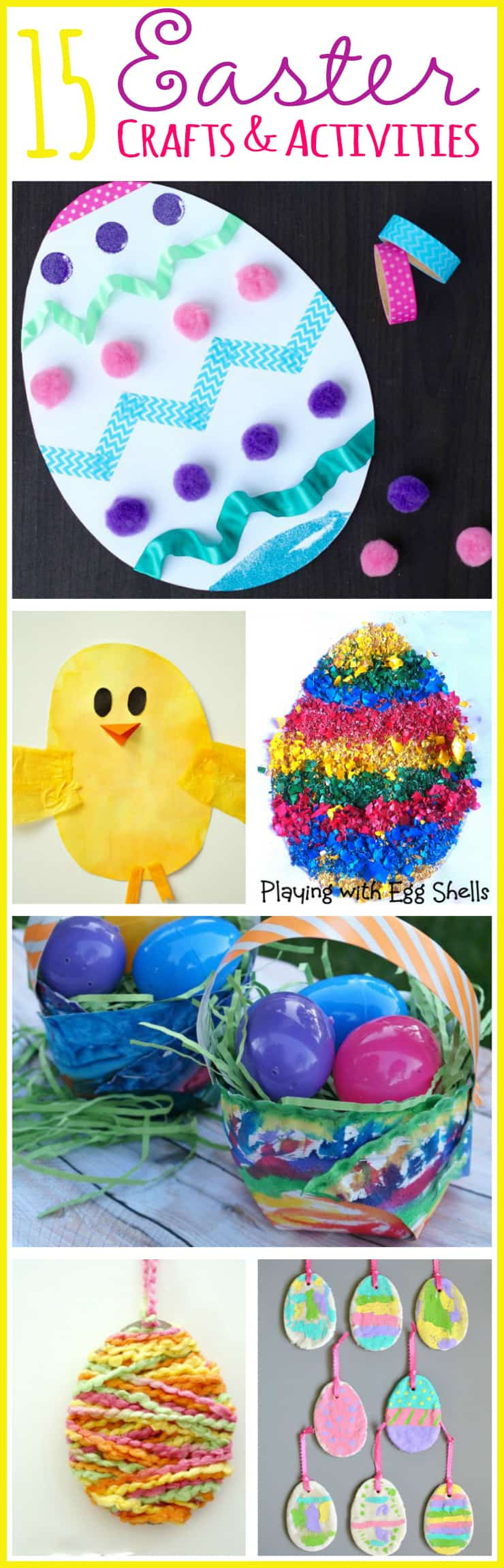 Crafts For Easter
 15 Fun & Easy Easter Crafts & Activities 5 Minutes for Mom