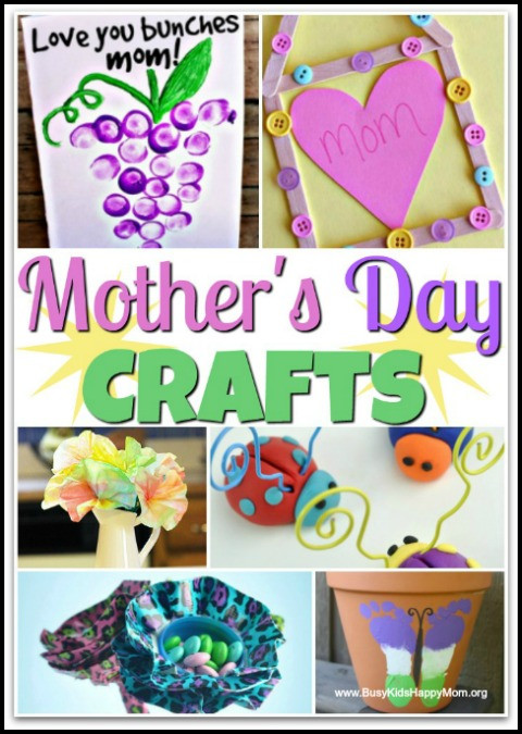 Crafts For Mother's Day
 Easy Mother s Day Crafts for children to make from paint
