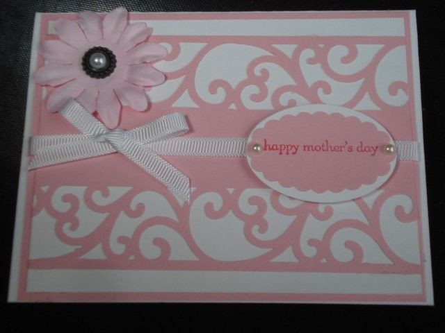 Crafts For Mother's Day
 Handmade Mother s Day Card Using Stampin Up Kaiser EK