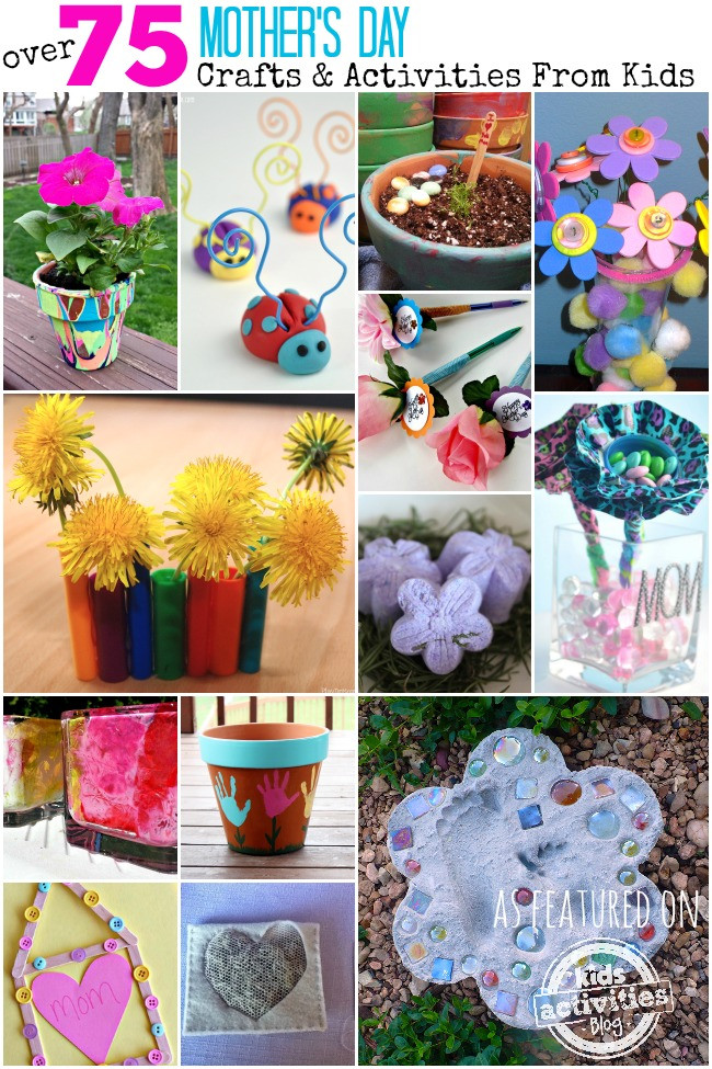 Crafts For Mother's Day
 More Than 75 Mother s Day Crafts & Activities From Kids