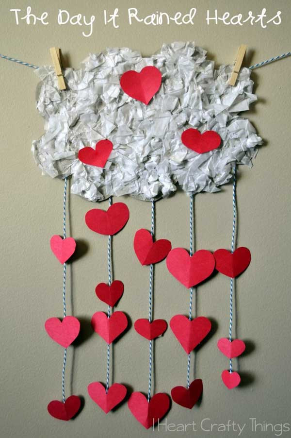 Crafts For Valentines Day
 30 Fun and Easy DIY Valentines Day Crafts Kids Can Make
