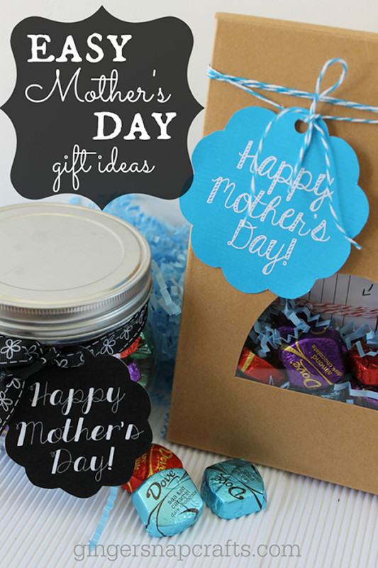 Creative Mother's Day Gifts
 Ginger Snap Crafts 10 Unique Mother’s Day Gift Ideas