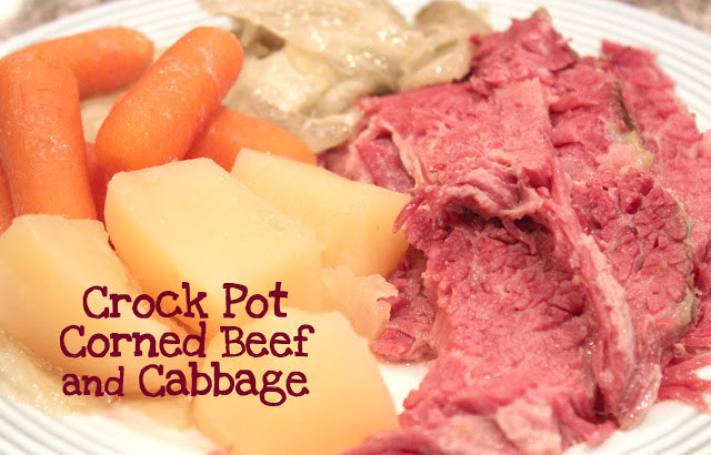 Crock Pot Corned Beef And Cabbage Recipe
 Crock Pot Corned Beef and Cabbage Repeat Crafter Me