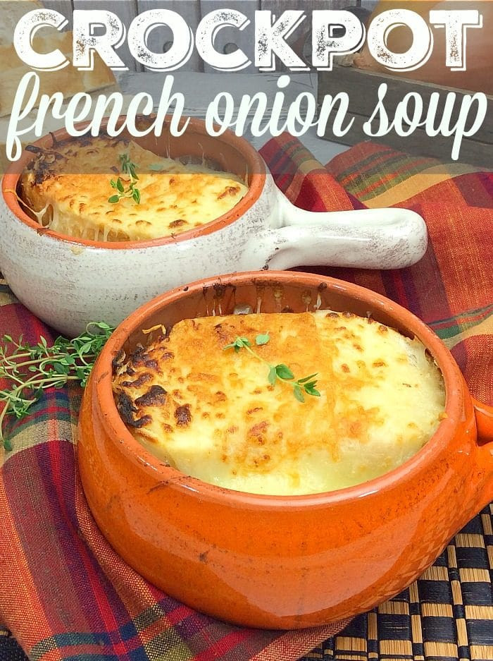 Crockpot French Onion Soup
 Easy Crockpot French ion Soup · The Typical Mom