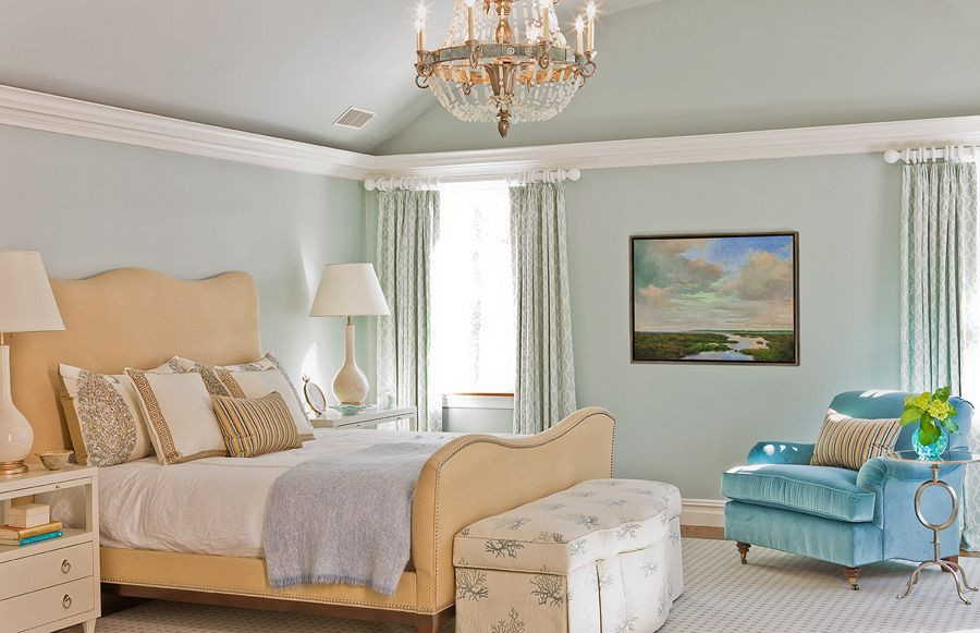 Crown Molding In Master Bedroom
 Crown molding with vaulted ceiling would look so cute in