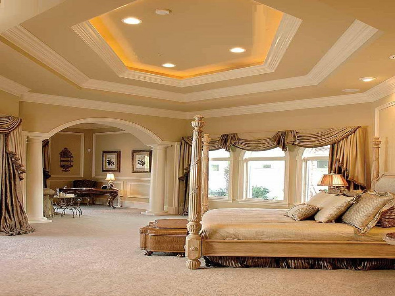 Crown Molding In Master Bedroom
 Awesome bedroom furniture crown molding styles master