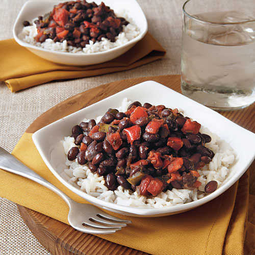Cuban Rice And Beans Recipe
 Cuban Beans and Rice Ve arian Slow Cooker Recipes