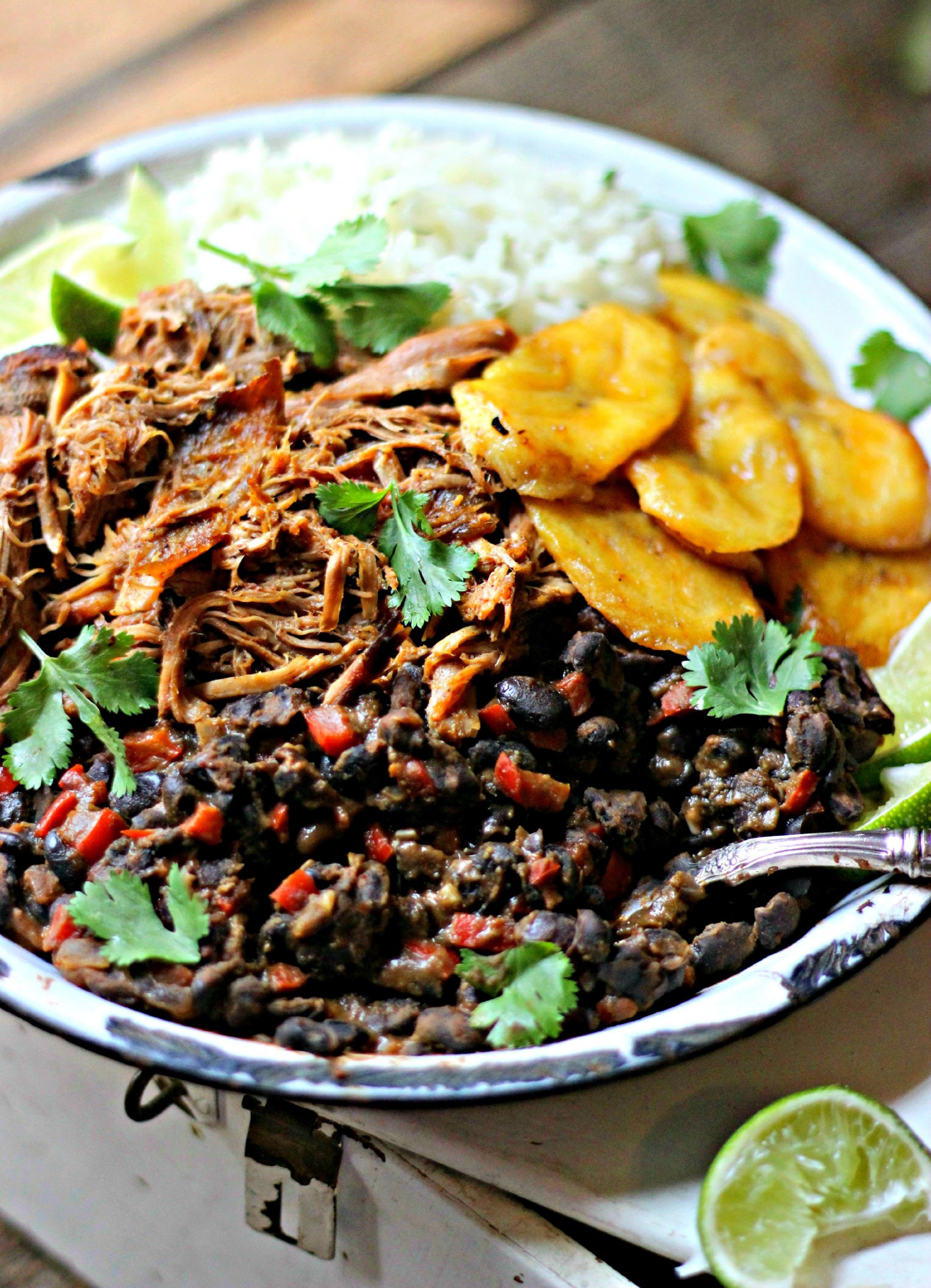 Cuban Rice And Beans Recipe
 Cuban Pork & Black Bean Rice Bowls The Gourmet RD