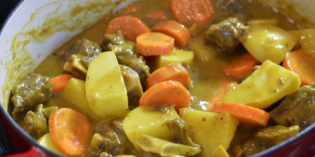Curry Goat Stew
 She s Got Flavor Jamaican Style Curry Goat Stew with
