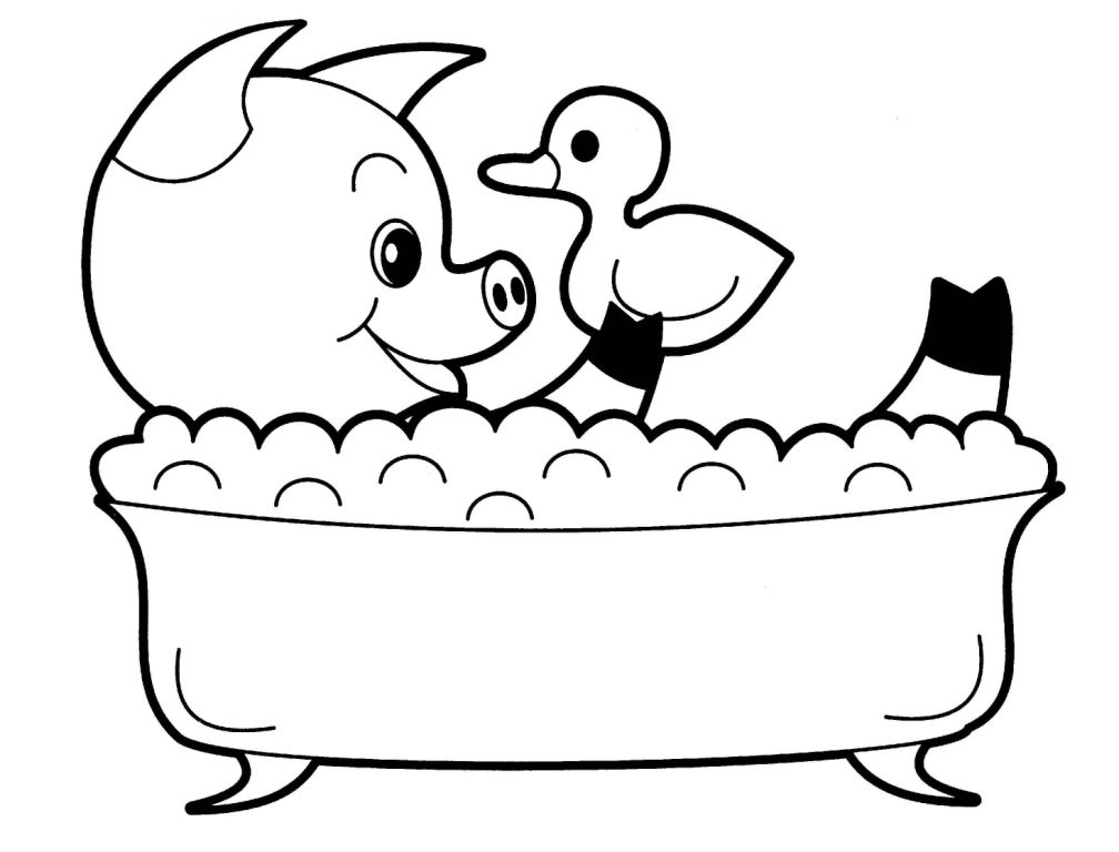 Cute Baby Animals Coloring Pages
 baby animal coloring pages 253 Bestofcoloring