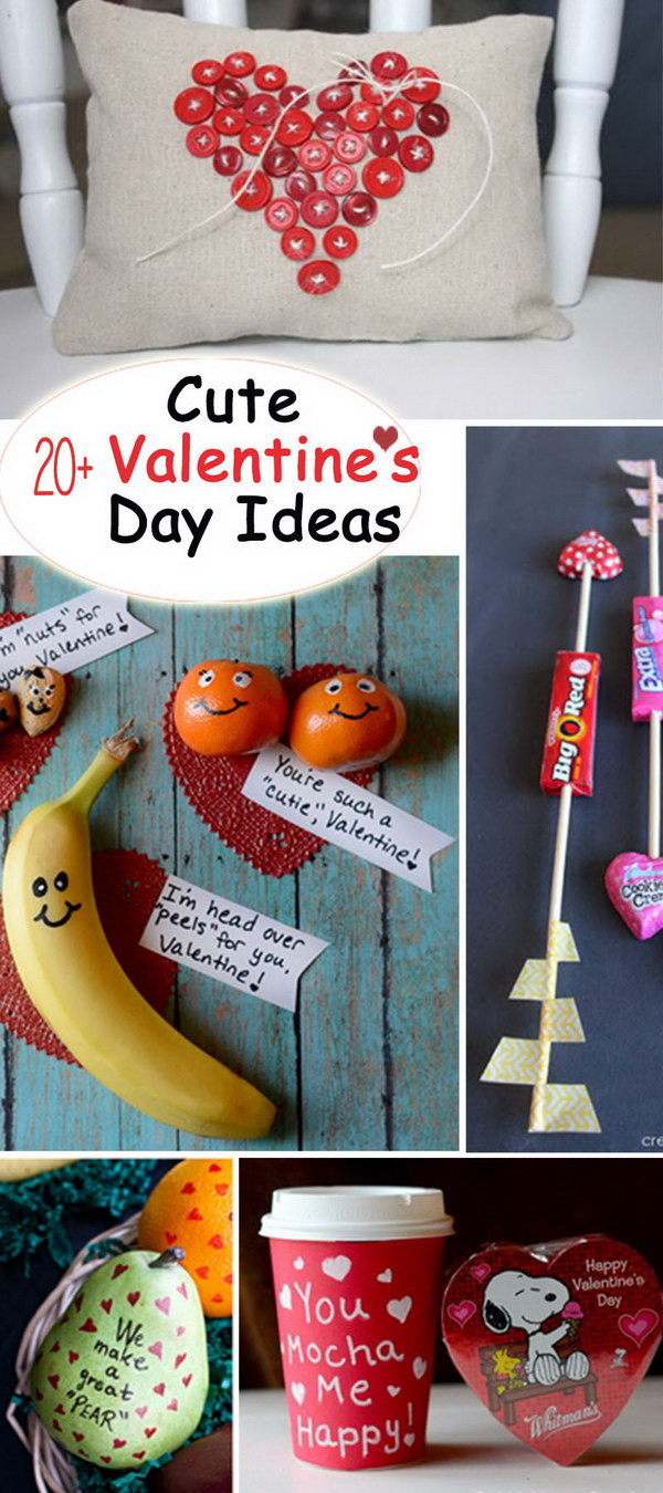 Cute Valentines Day Ideas
 20 Cute Valentine s Day Ideas Hative