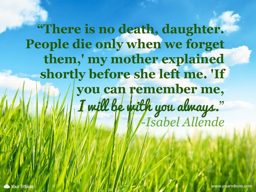 Death Of Mother Quotes
 Quote