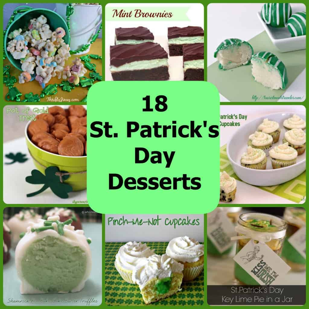 Desserts For St Patricks Day
 18 St Patrick s Day Desserts Love Pasta and a Tool Belt