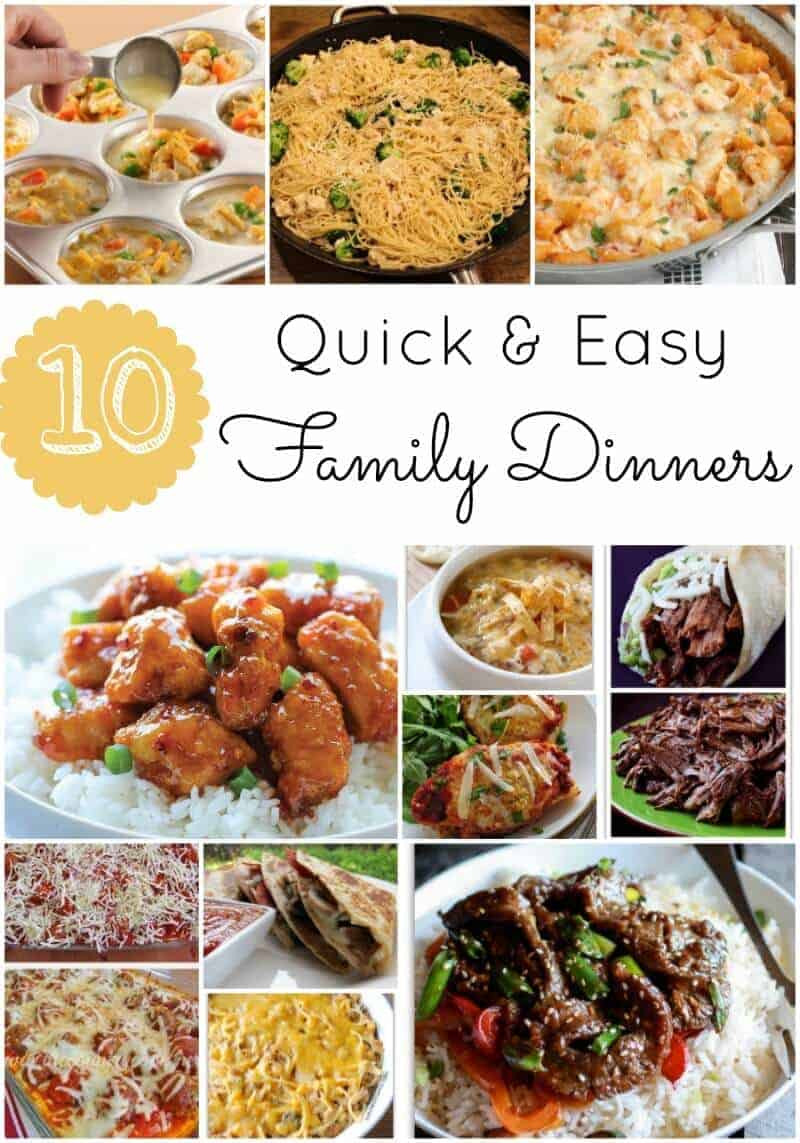 Dinner Ideas For The Family
 Quick and Easy Dinner Recipes Page 2 of 2 Princess