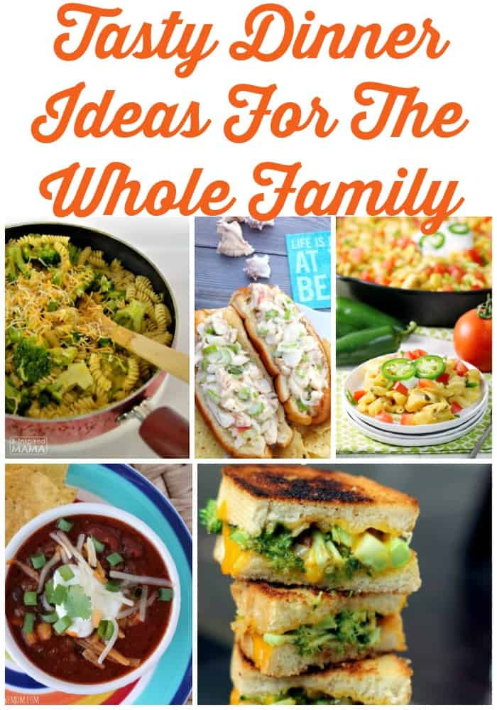 Dinner Ideas For The Family
 Tasty Dinner Ideas For The Whole Family Weekly Meal Plan