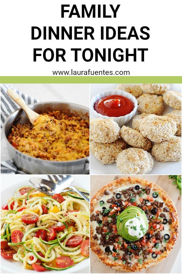 Dinner Ideas For The Family
 Family Dinner Ideas For Tonight