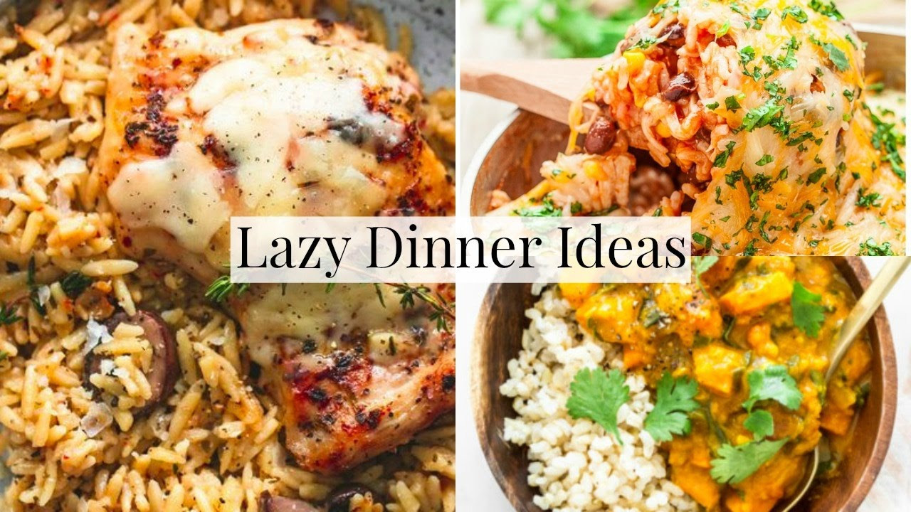 Dinner Ideas For The Family
 Easy Family Dinner Ideas For LAZY DAYS