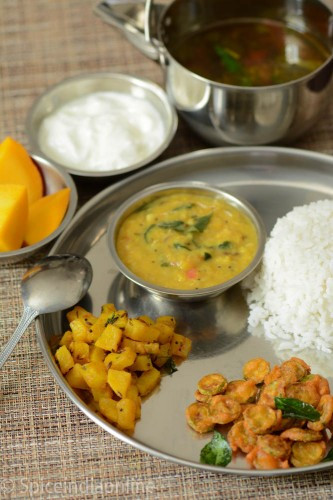 Dinner Ideas Indian Veg
 Lunch Dinner Menu 4 – South Indian Ve arian Lunch Menu