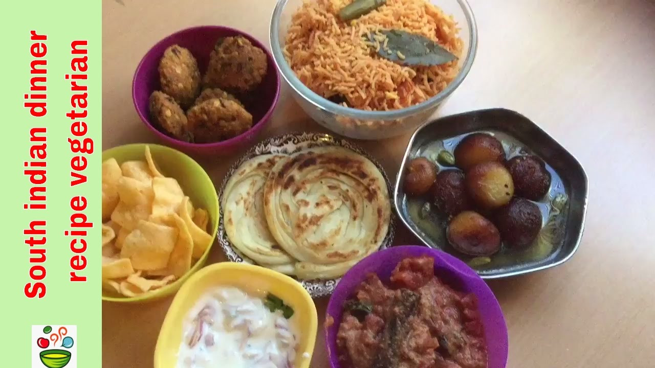 Dinner Ideas Indian Veg
 South indian dinner recipe ve arian in tamil