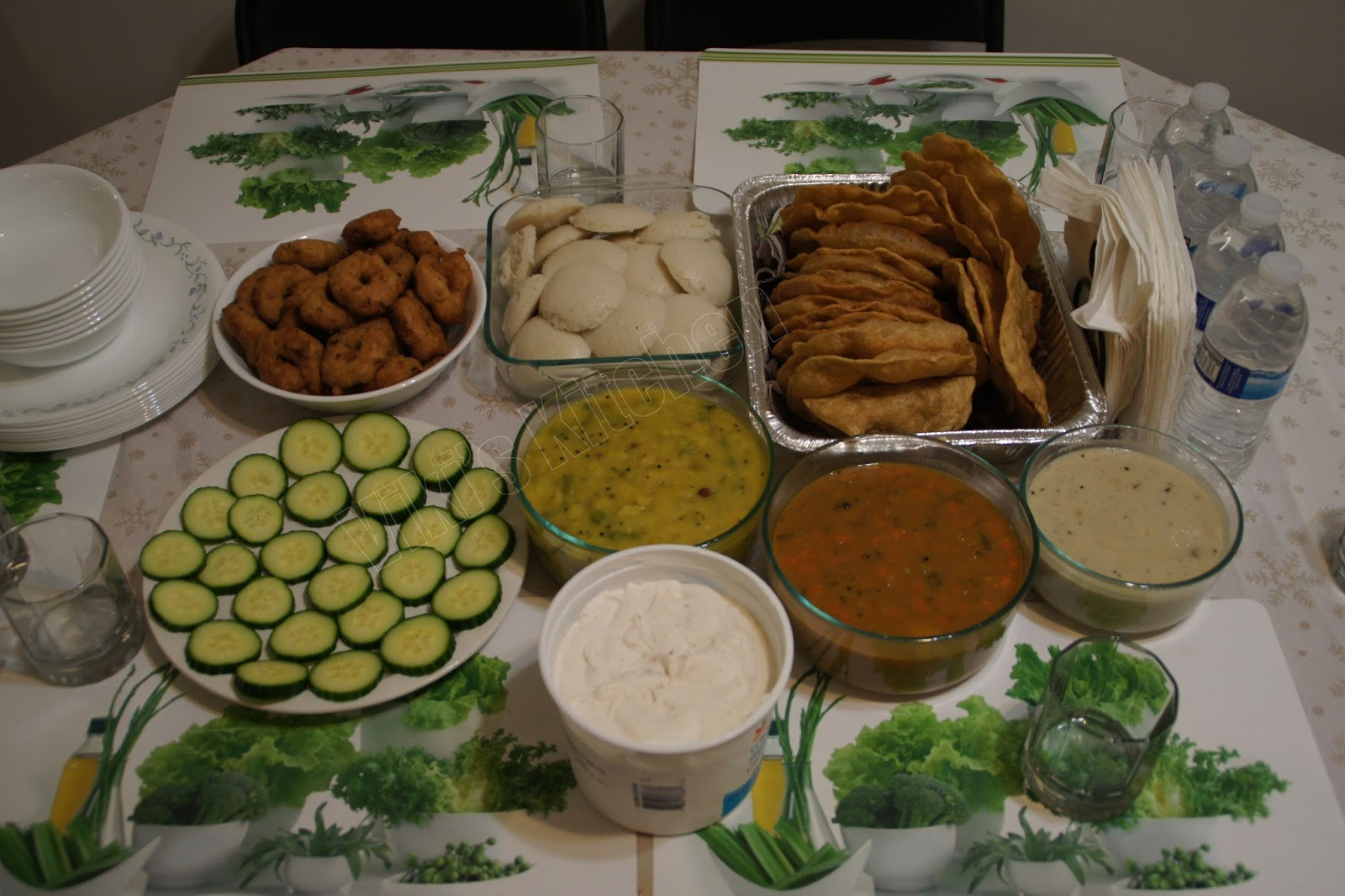 Dinner Ideas Indian Veg
 Viki s Kitchen South Indian Ve arian Party