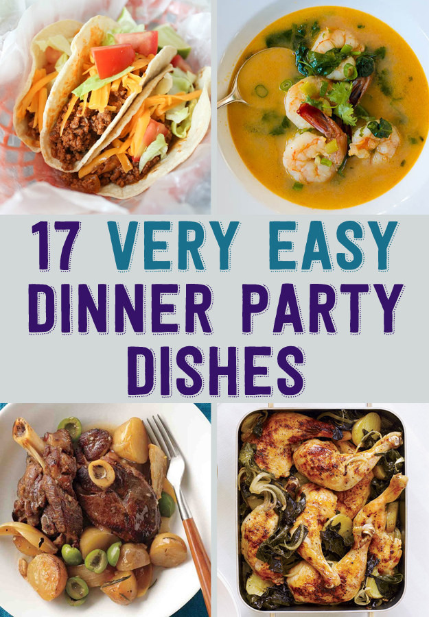 Dinner Party Recipes
 17 Easy Recipes For A Dinner Party