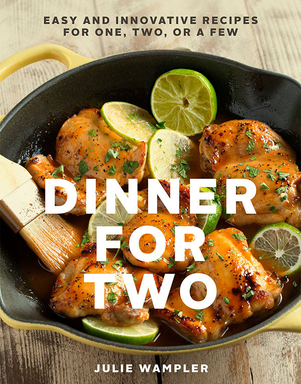 Dinners For Two
 Cookbook Cover Vote f Table for Two by Julie Wampler
