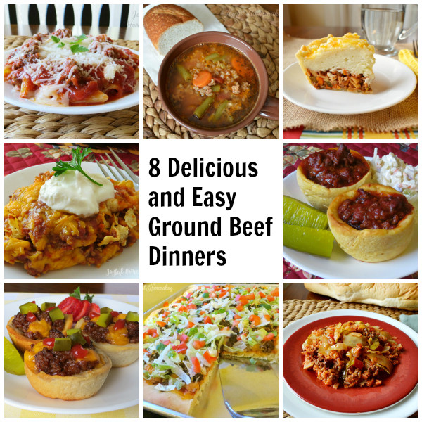 Dinners Ideas With Hamburger Meat
 8 More Delicious and Easy Ground Beef Dinner Ideas