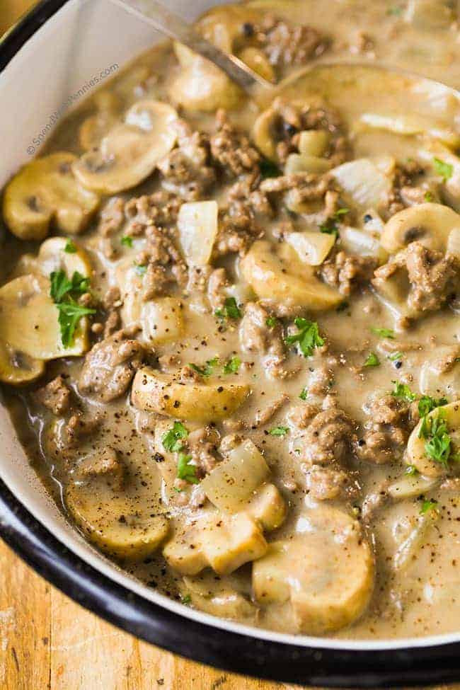 Dinners Ideas With Hamburger Meat
 Ground Beef Stroganoff Hamburger Spend With Pennies