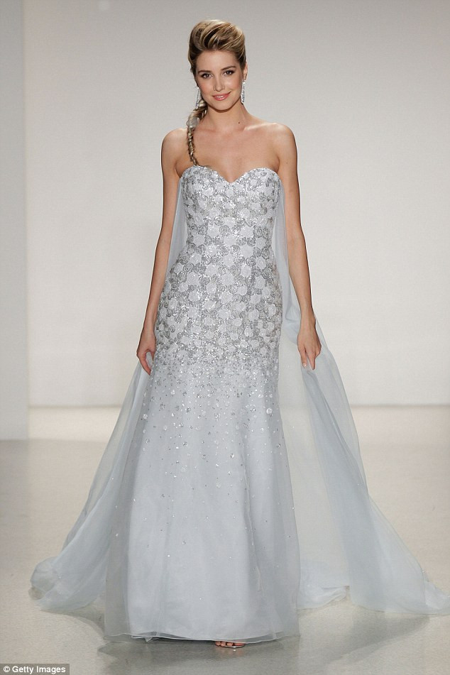 Disney Inspired Wedding Gowns
 Alfred Angelo for Disney unveils its Queen Elsa inspired
