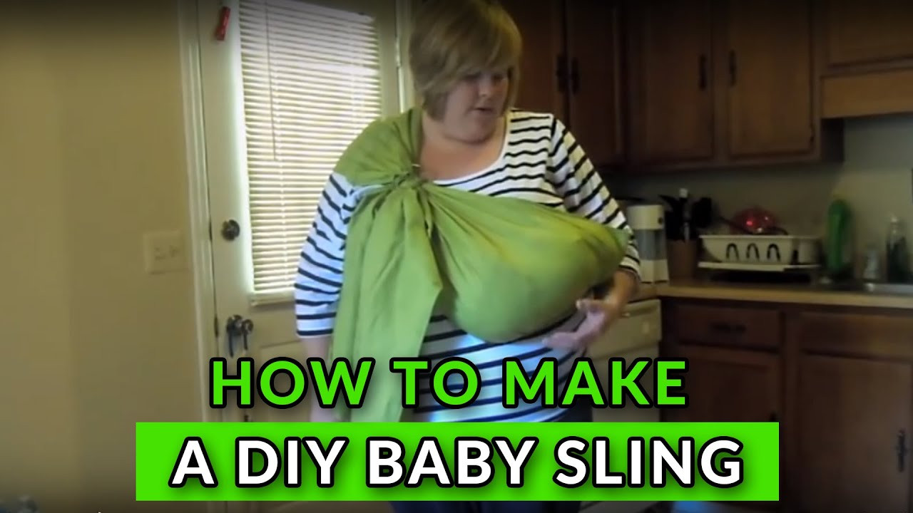 DIY Baby Sling Carrier
 DIY Baby Sling