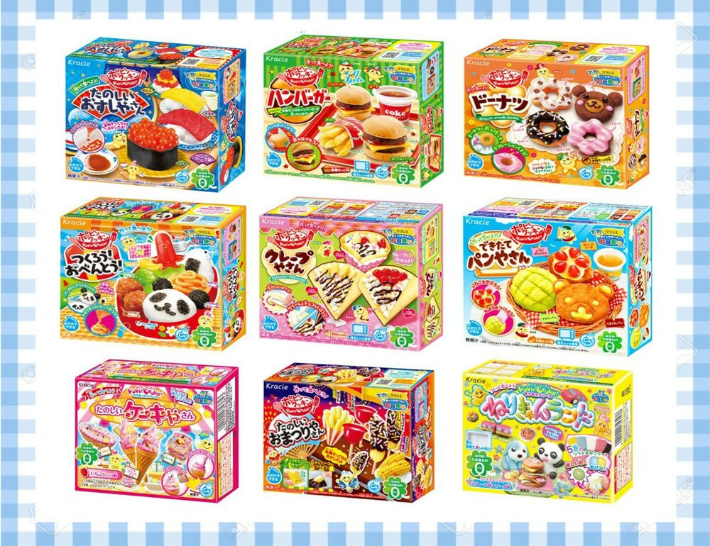 DIY Candy Kits
 Kracie Popin Cookin Gummy Candy Making Kit DIY Japan