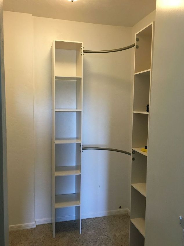 DIY Closet Organizer Plans
 Corner Closet DIY DIY