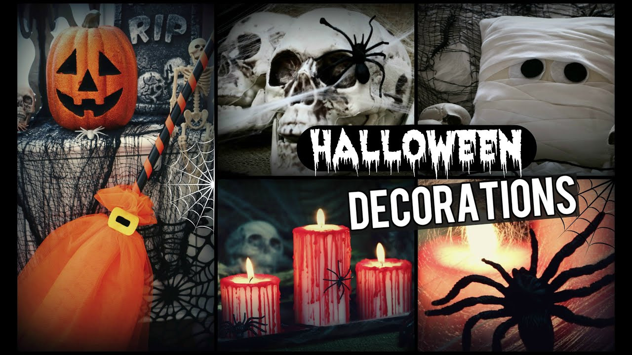 DIY Decorations For Halloween
 DIY Halloween Decoration Ideas