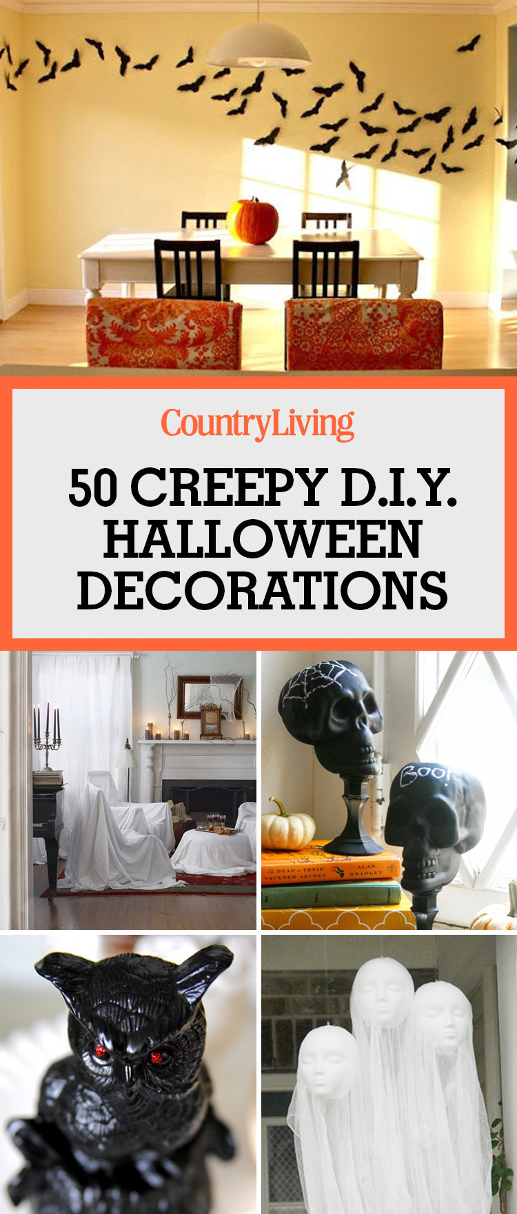 DIY Decorations For Halloween
 40 Easy DIY Halloween Decorations Homemade Do It