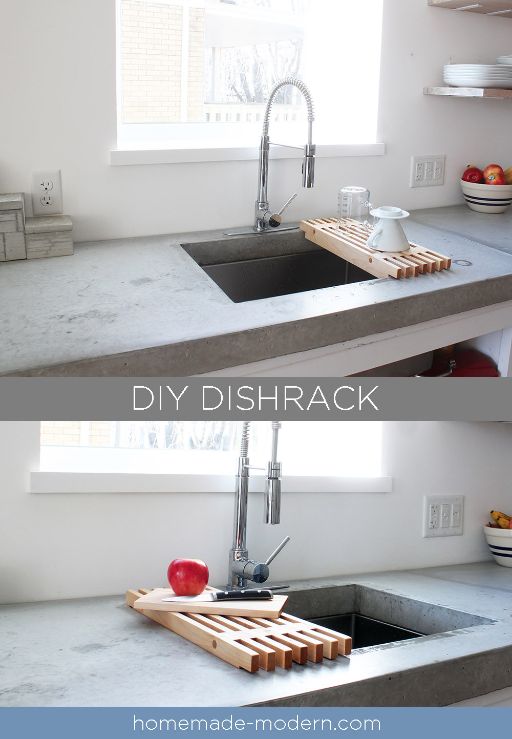 DIY Dish Rack
 HomeMade Modern EP93 DIY Dish Rack