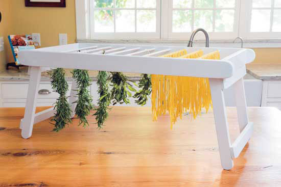 DIY Dish Rack
 DIY Drying Rack for Pasta Herbs and More DIY MOTHER