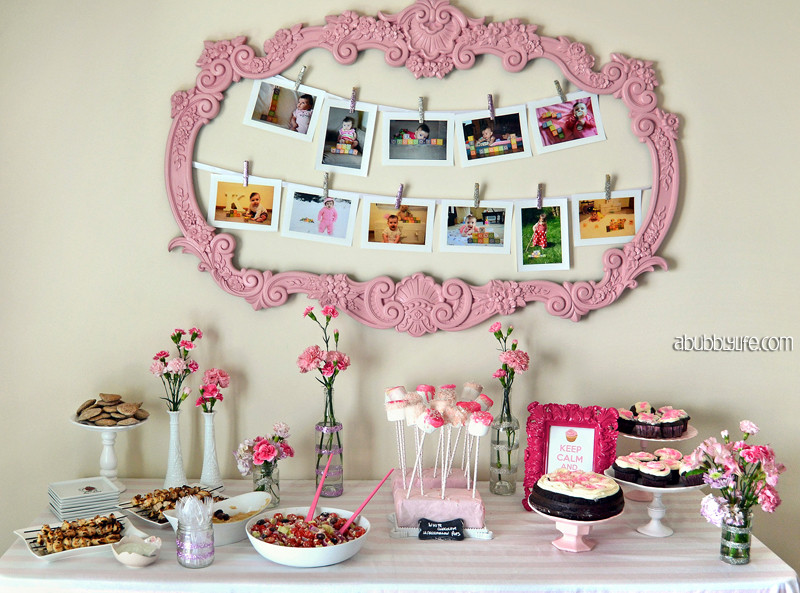 DIY First Birthday Gifts
 Readers Favorite Pink & Girly DIY Birthday Party